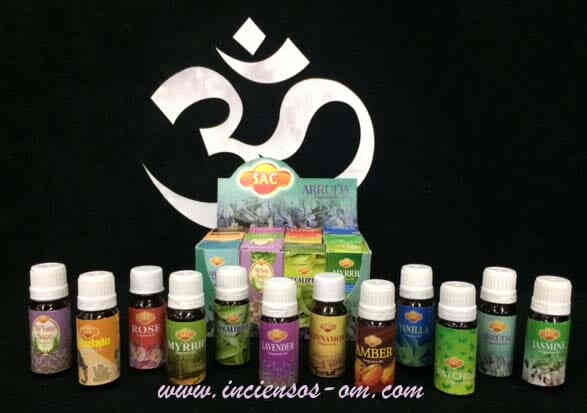 Aceites Esenciales surtidos sac 12 unidades 10 ml